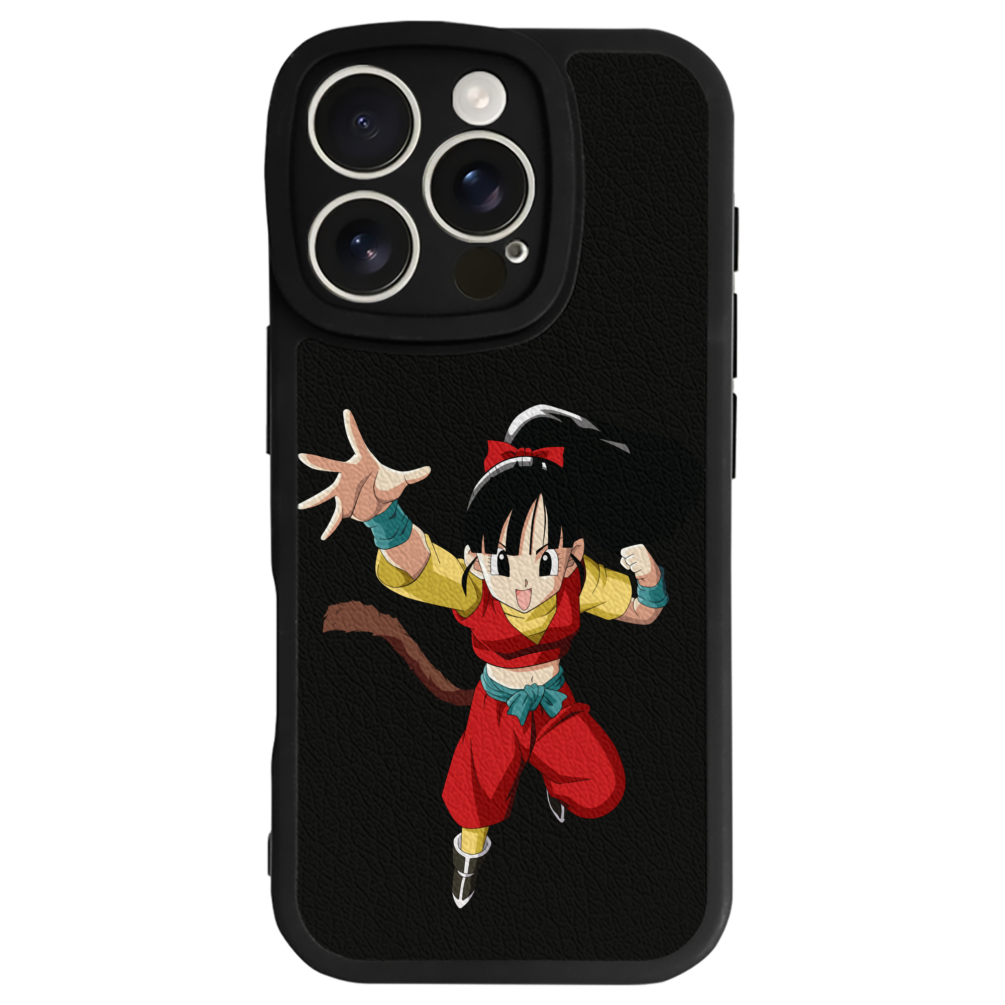 （画像用） ドラゴンボール パン DRAGON BALL Pan 【iPhone 16シリーズ対応】シリコンスマホケース（レザー調） 材質：シリコン